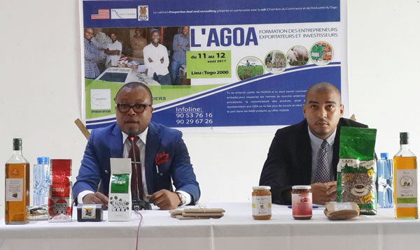 Togo AGOA 2017/ Une formation sur les procédures-normes pour exporter sur le marché américain s’ouvre les 11 et 12 août
