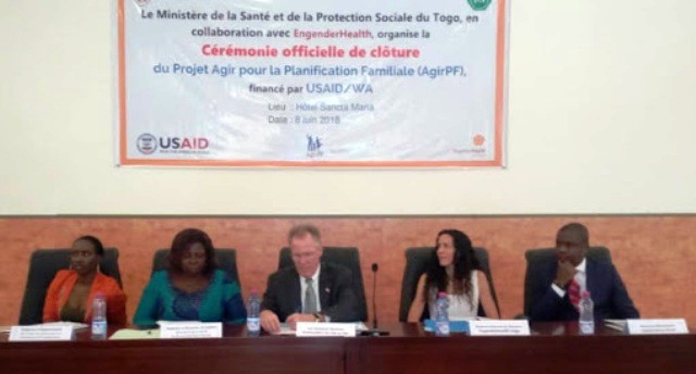 TOGO:  LE RIDEAU TOMBE SUR LES ACTIVITES DU PROJET AGIRPF