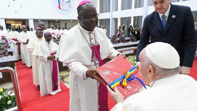 François invite les évêques congolais à être des instruments de réconciliation