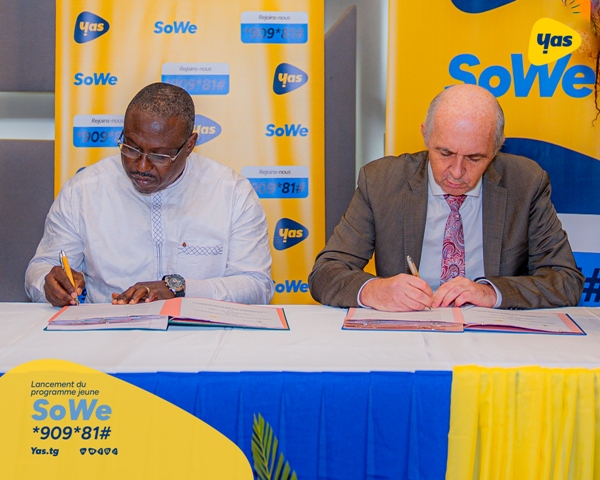 SoWe, le programme jeune de Yas Togo, lancé.
