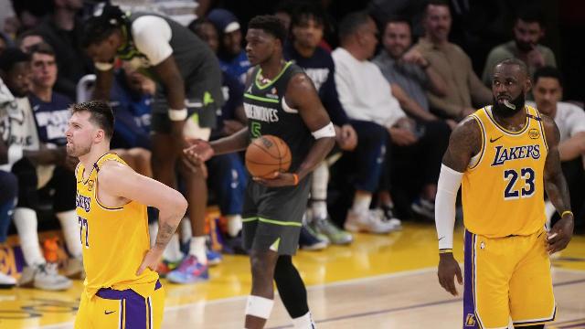 C&rsquo;est déjà fini pour les Lakers de Doncic et James