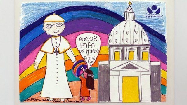 Le Pape, 70 ans, célébré pour son anniversaire