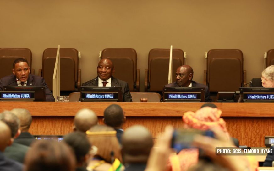 New York, les dirigeants africains appellent à une action audacieuse et concertée pour faire face aux crises sanitaires mondiales et soutenir les progrès de la lutte contre le paludisme