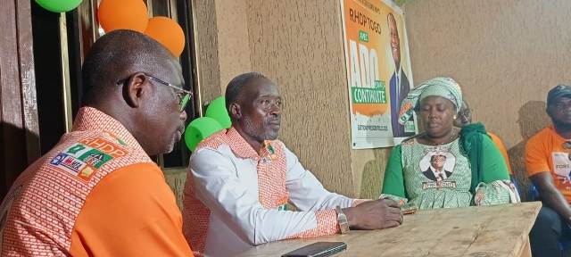 Le RHDP Section Togo en campagne pour les Présidentielles 2025 en CI