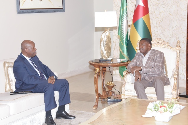 Le Représentant spécial de l’UNOWAS reçu à la Présidence du Conseil du Togo