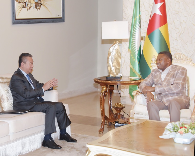 Togo : Audience du Président du Conseil à l’Envoyé spécial du SG de l’ONU