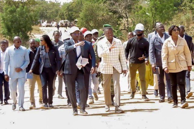 Visite de terrain du Président du Conseil du Togo dans la préfecture de la Kéran