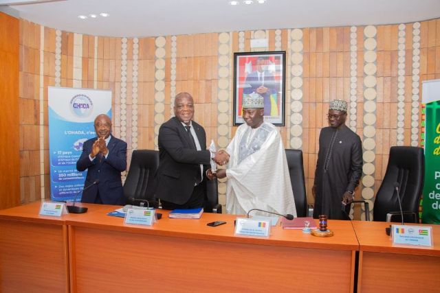 Prise de fonction du nouveau président de l’OHADA