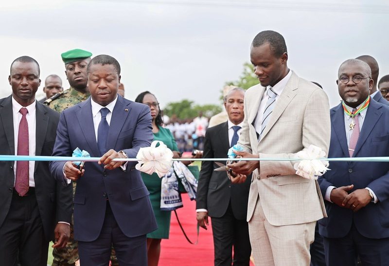 Faure Essozimna Gnassingbé inaugure un centre de mécanisation agricole