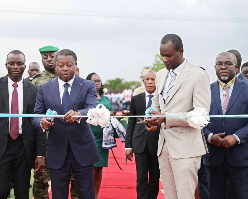Faure Essozimna Gnassingbé inaugure un centre de mécanisation agricole