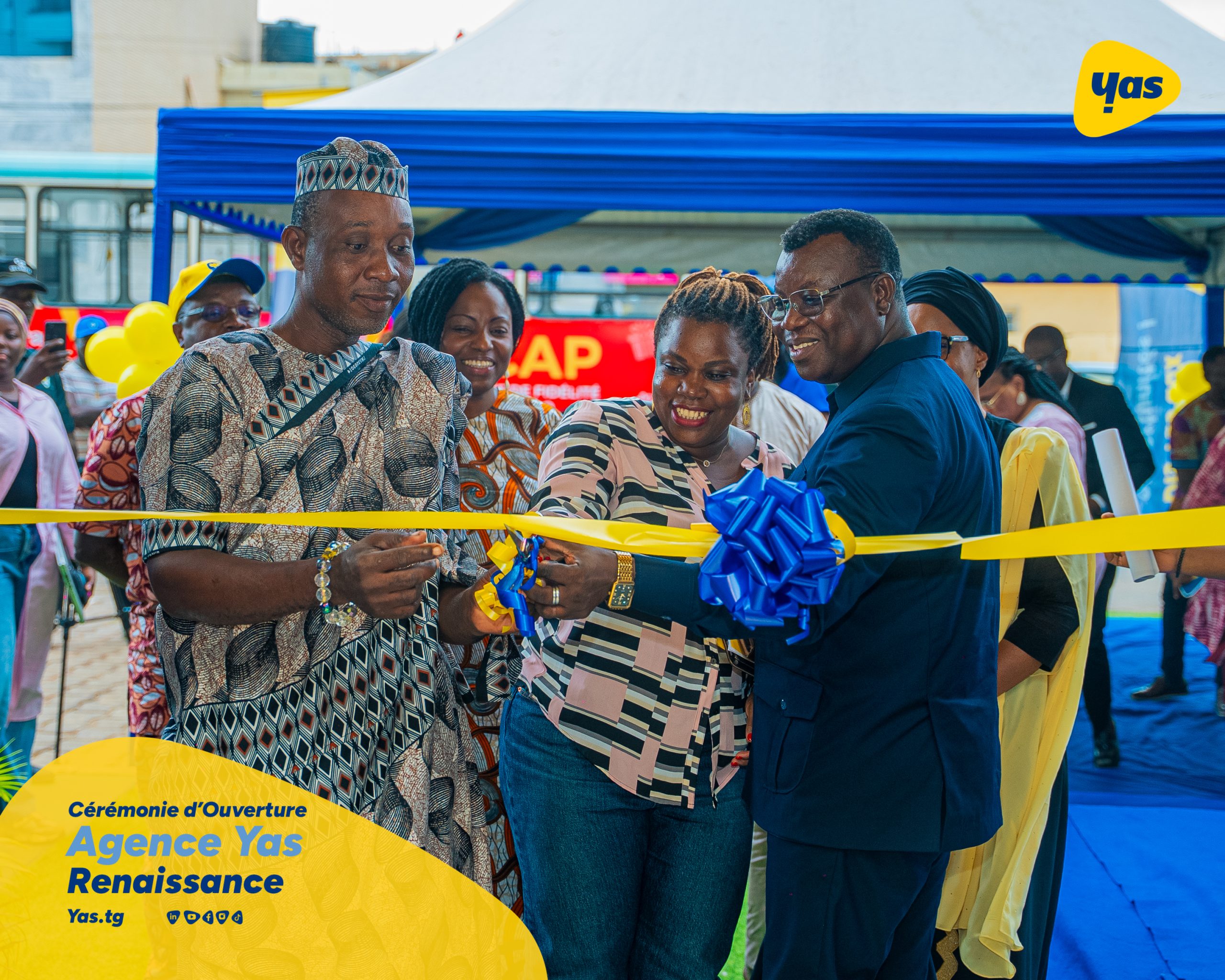 Yas Togo mise sur la proximité avec une nouvelle agence à Lomé