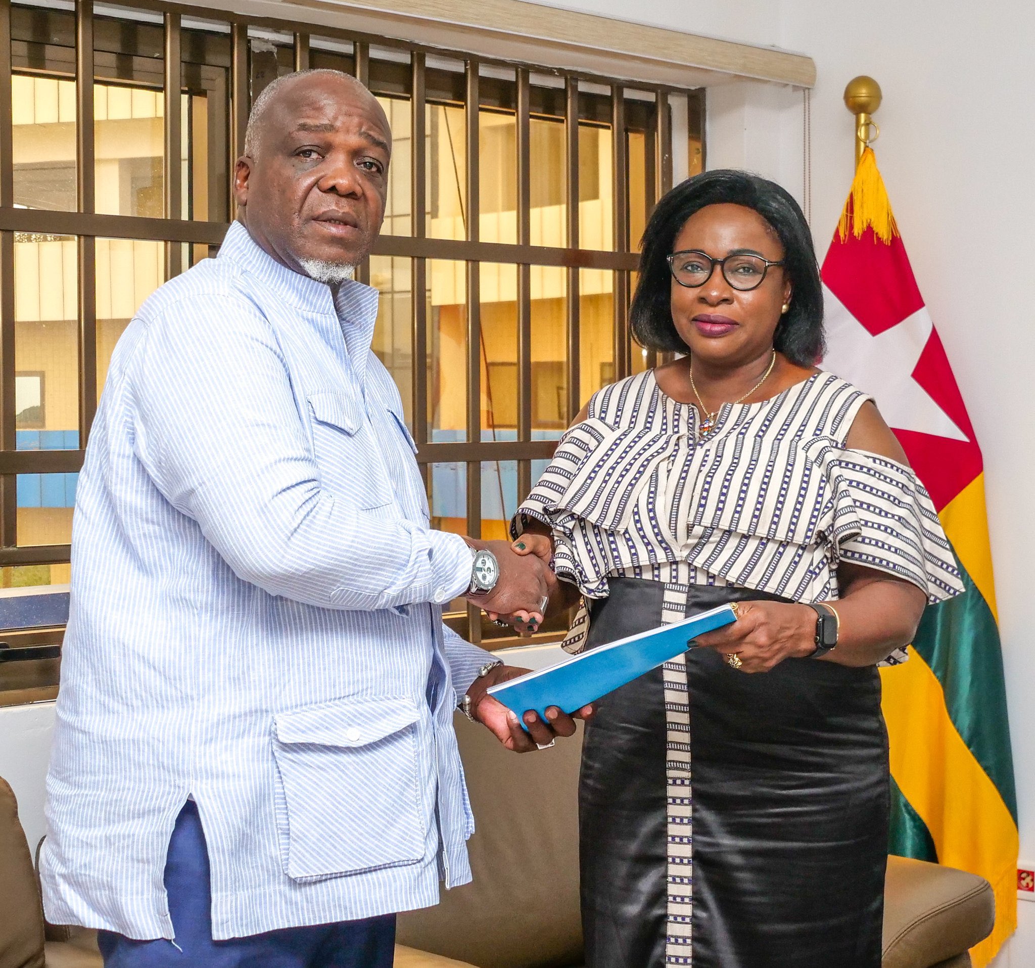 Togo : L’UAHJOJ reçue au ministère de la Justice