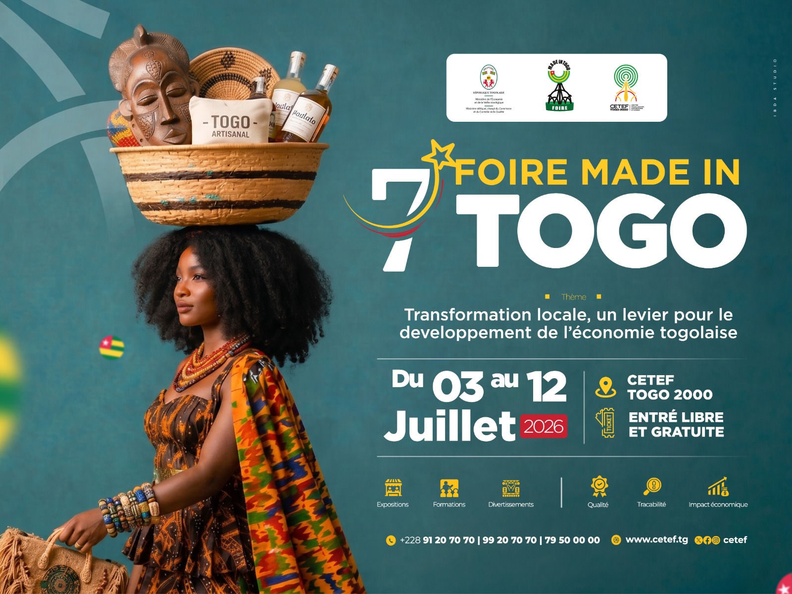 Cap sur la 7ème foire Made in Togo