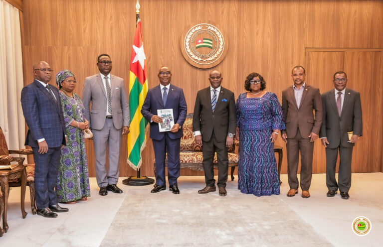 Togo/CNDH : Rapport d’activités 2025 remis au président de l&rsquo;Assemblée nationale