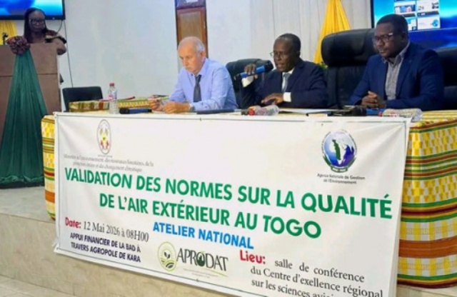 Togo : Validation d’un référentiel national en matière de qualité de l’air