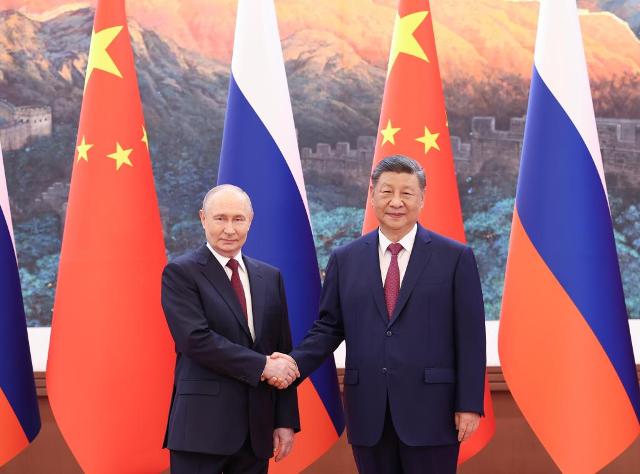 Xi Jinping s&rsquo;entretient avec Vladimir Poutine à Beijing