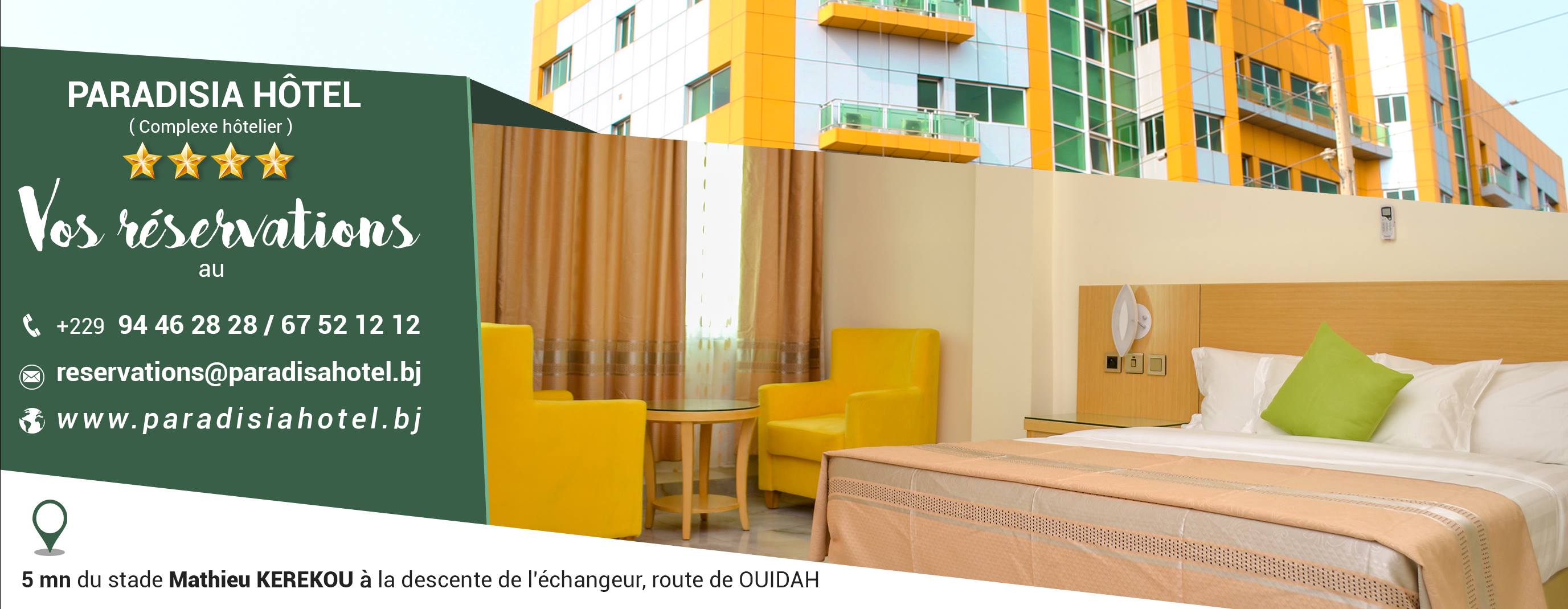 Bénin : Un bon hôtel où bien dormir à Cotonou