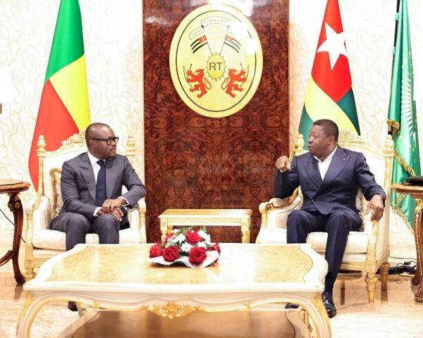 Le président Romuald Wadagni  en visite à Lomé pour renforcer le partenariat Bénin-Togo