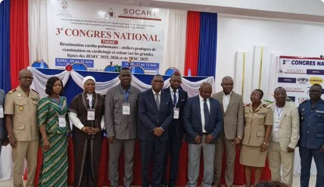 3ᵉ congrès national de la SOCART : Une formation sur la réanimation cardio-pulmonaire au profit des professionnels de santé