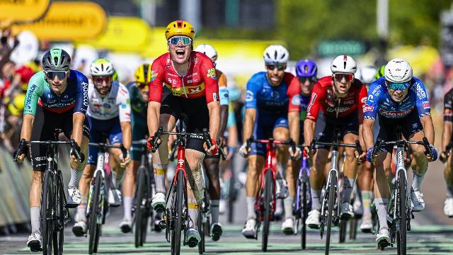Le Norvégien Soren Waerenskjold enlève la 11e étape du Tour de France au sprint