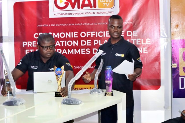 Togo : GMAT Web TV 4 ans , inauguration d’un nouveau plateau