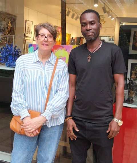  Collectif Fragments Nomades : Kokou Ekouagou et Lielie Sellier bâtissent un pont artistique entre le Togo et la France