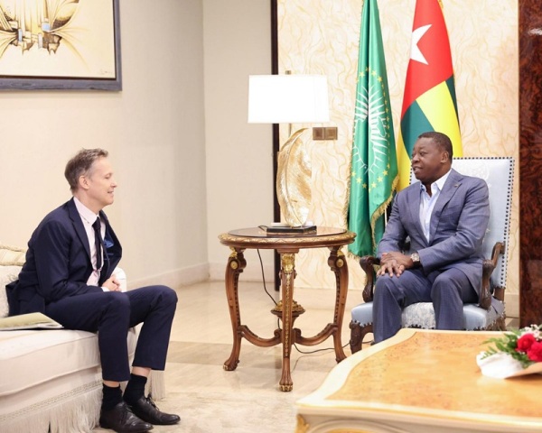 Togo : Fin de mission de l’ambassadeur de l’UE