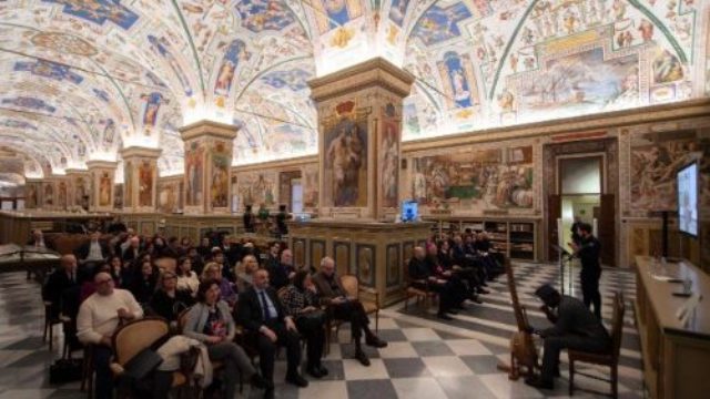 Le Pape inaugurera l&rsquo;exposition «Aqva» à la Bibliothèque vaticane