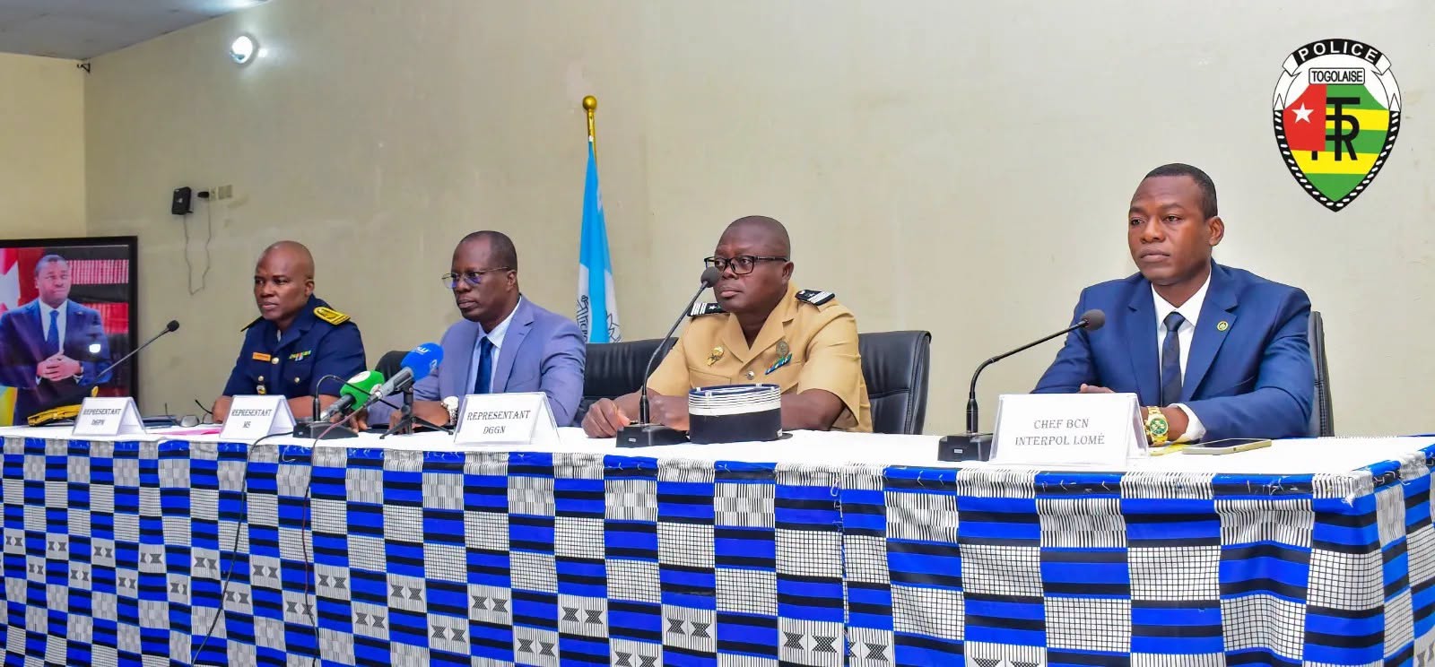 Le Bureau central national (BCN) Interpol Lomé  célèbre la Journée internationale de la coopération policière des Nations Unies