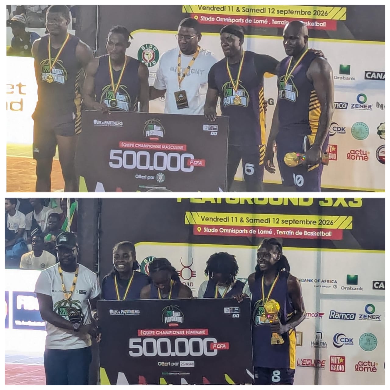 Togo : 228 Basket Playground 2, Acess et Satan II raflent la mise