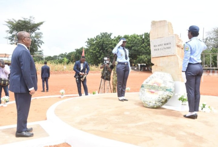 40e anniversaire de l’agression terroriste du 23 septembre 1986 : Une gerbe déposée en mémoire des victimes à Lomé