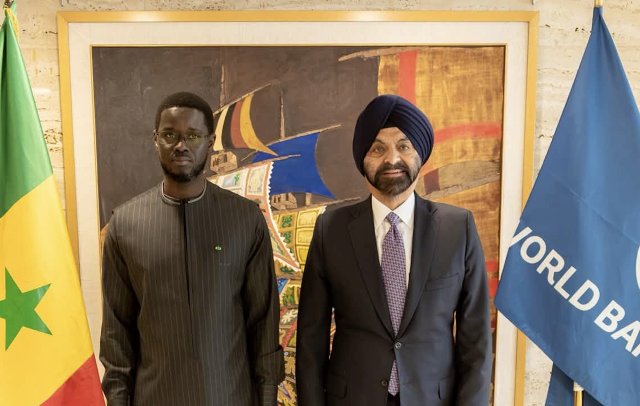 Situation du Sénégal : les assurances du président du Groupe de la Banque mondiale au Président Diomaye