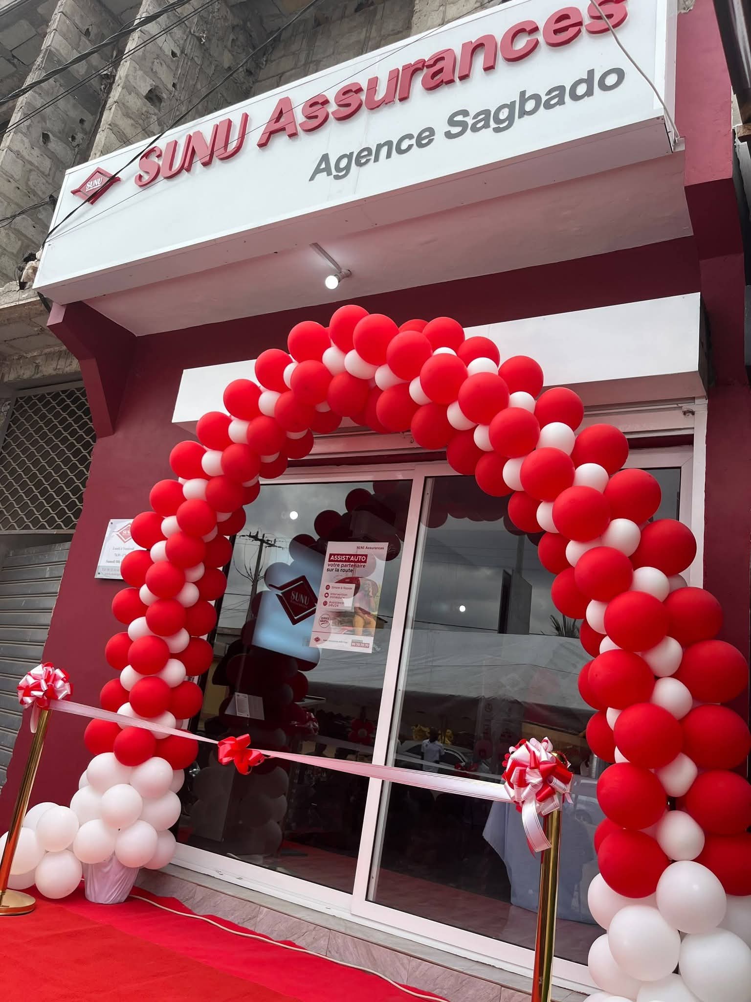 SUNU Assurances Togo renforce sa proximité avec les populations grâce à une nouvelle agence à Sagbado.
