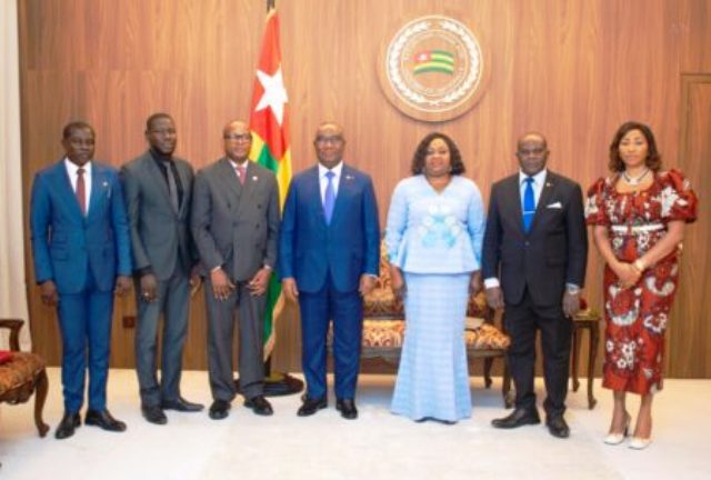 Le président Selom Klassou échange avec le directeur pays de l’ONUSIDA sur les défis de la riposte au Togo