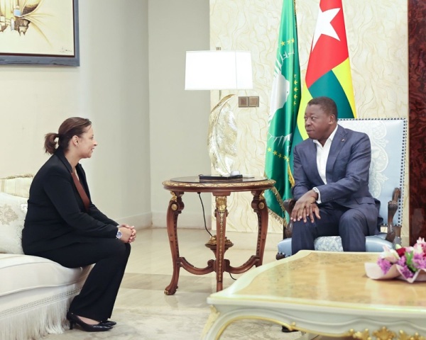 Togo : Audience du Président du Conseil à l’Ambassadrice d’Égypte