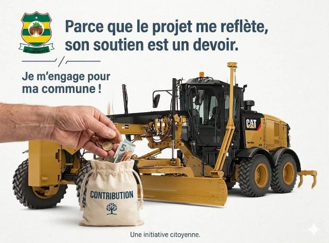Un appel à la générosité citoyenne pour doter la commune Agoè-Nyivé 5 d’engins de travaux publics