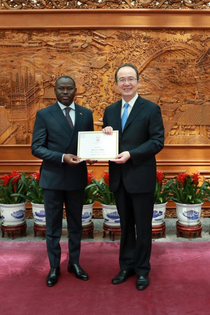 Afèignindou Gnassingbé, nouvel ambassadeur du Togo en Chine