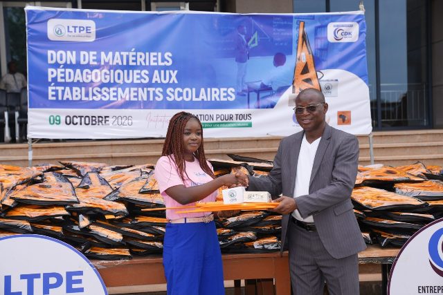 Don à l’Education nationale du Togo : L’appui de CDK GROUP à la LTPE